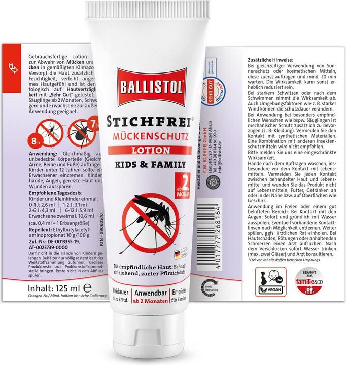 Actual product image Ballistol Sting-free (125 ml)