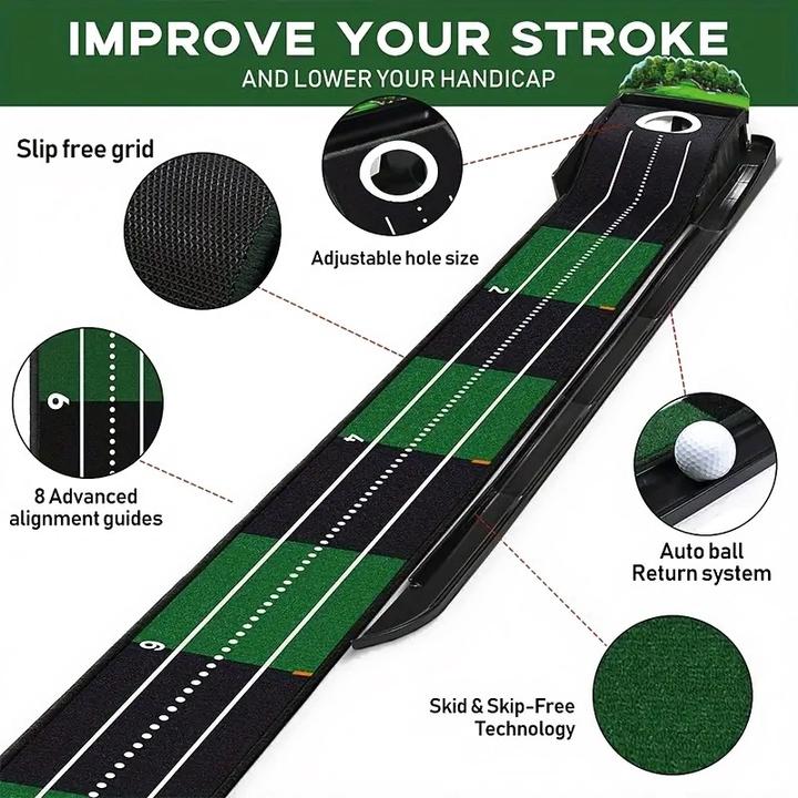Produktbild Cbx Golf Putting Matte mit Auto Return