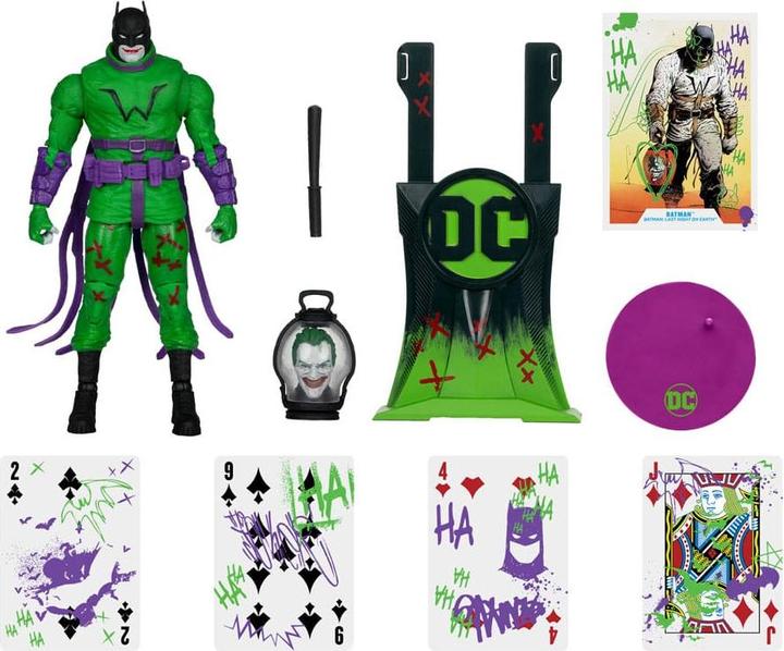 Immagine prodotto McFarlane Figura d'azione del Multiverso DC Batman (Batman: Ultimo Cavaliere della Terra) Jokerised