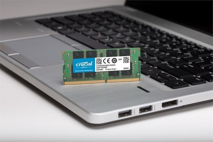 Actual product image Crucial Laptop Memory (2 x 4GB, 2400 MHz, DDR4-RAM, SO-DIMM)
