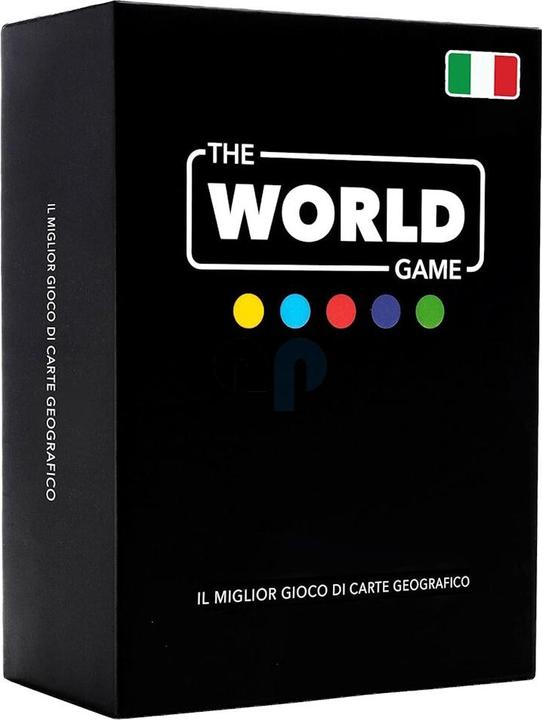 The World Game Gioco di Carte Geografia (Italien)