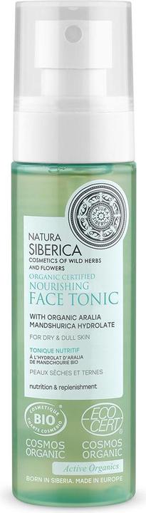 Natura Siberica Bio-zertifiziertes, nährendes Gesichtswasser für trockene und fahle Haut (Tonic, 100 ml)