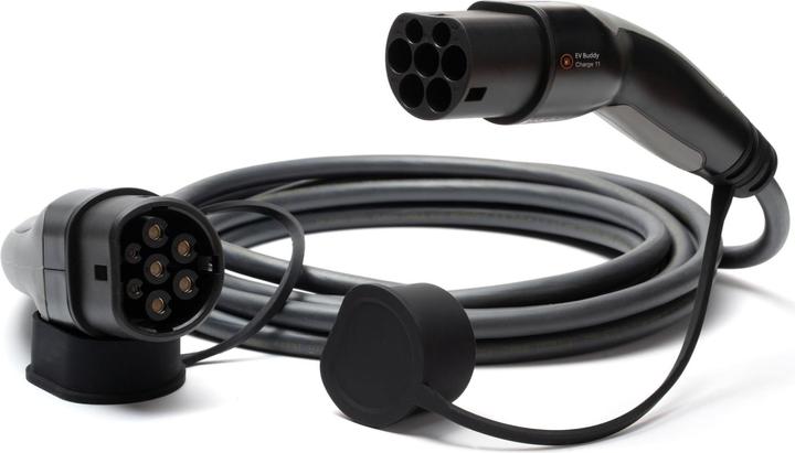 Ev Buddy Charge 11 - Ladekabel 11kW 6m (Typ 2, 11 kW, 16 A, 6 m)