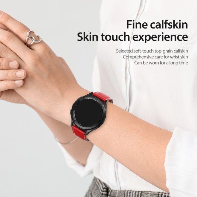 Image du produit Dux Ducis YA Series Bracelet en cuir véritable (22 mm, Cuir véritable, Galaxy Watch3 (45mm), Gear S3 Classic, Gear S3 Frontier)