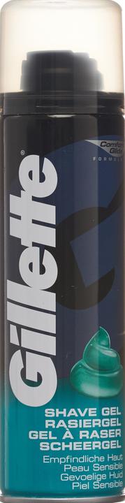 Image du produit Gillette Gel de rasage Sensitive (200 ml, Gel de rasage)