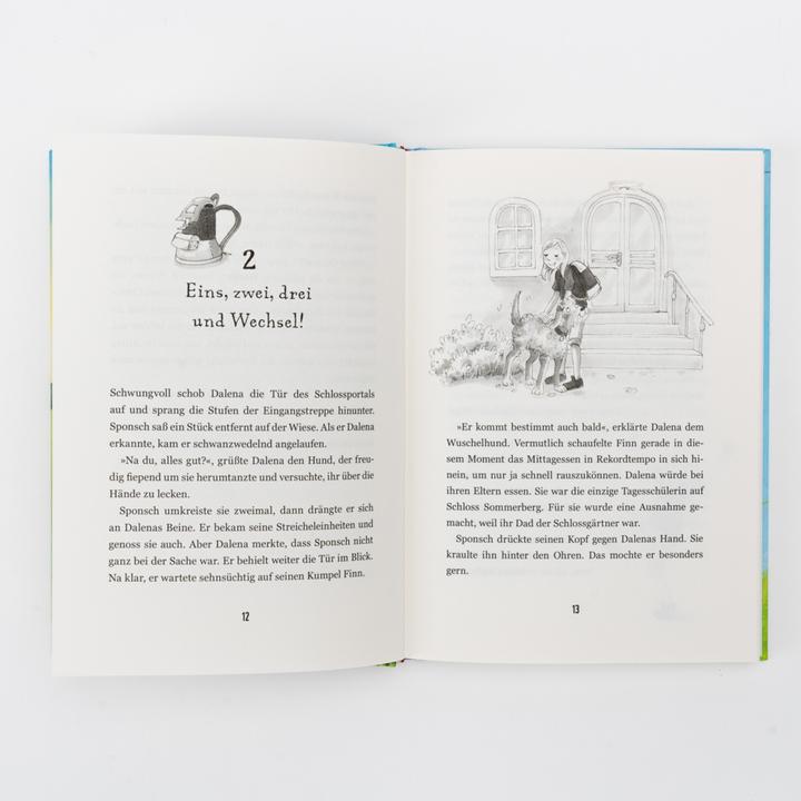 Image du produit Internat Schloss Sommerberg - Fünf Pfoten und der geheimnisvolle Steinbruch (Allemand, Susanne Oswald, 2023)
