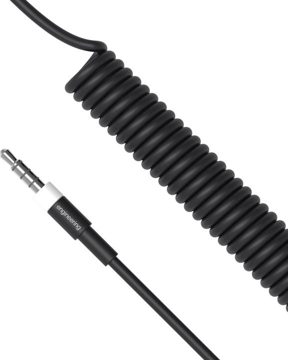 Actual product image Teenage Engineering Instrument cable 4-pole curly audio cable (1.20 m)