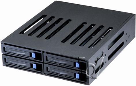Actual product image Joujye ST-1040SS backplane, 4x 2.5" SAS/SATA HDD