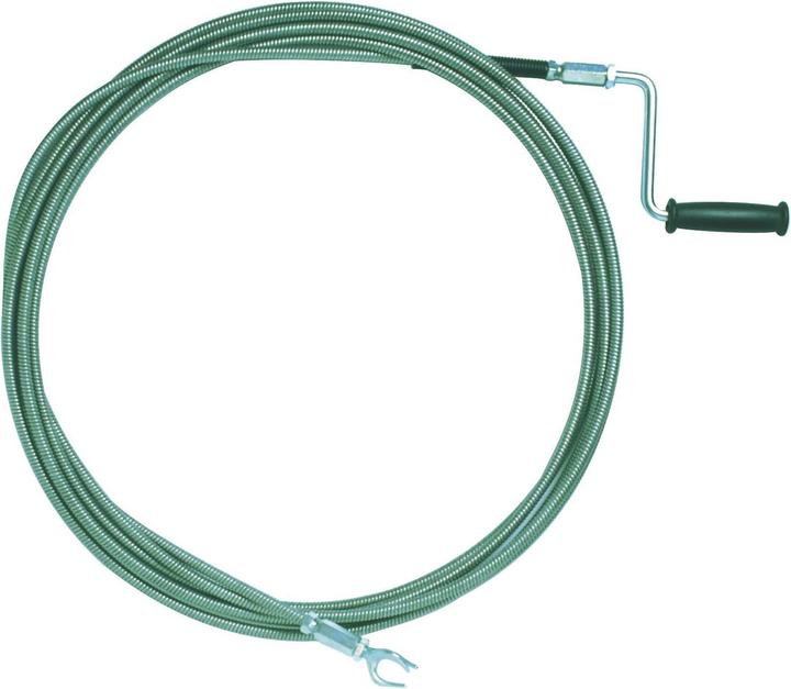 Immagine prodotto Dönges Albero per la pulizia dei tubi con manovella, lunghezza 5 m, Ø 6,0 mm, strato singolo (1 pz.)