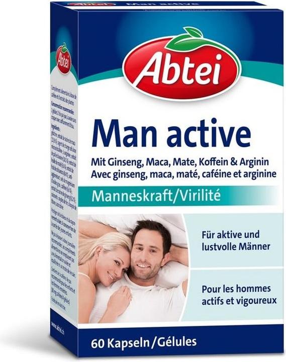 Produktbild Abtei Man Active (60 Stück, Kapseln)