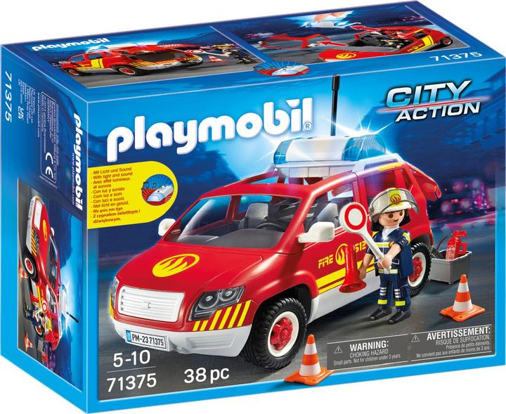 Playmobil Brandmeisterfahrzeug (71375, Playmobil City Action)