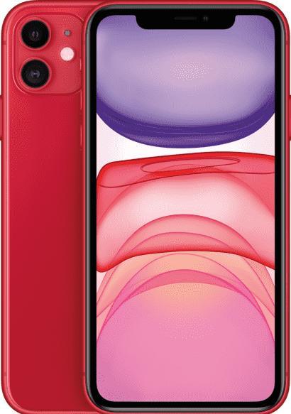 Produktbild Forza Refurbished iPhone 11 (64 GB, Red, 6.10", 12 Mpx, Dual SIM, C / Gut)