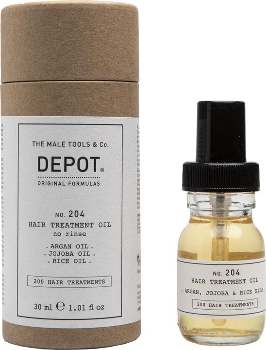 Image du produit Depot - No. 204 Huile de traitement des cheveux - 30 ml (30 ml)
