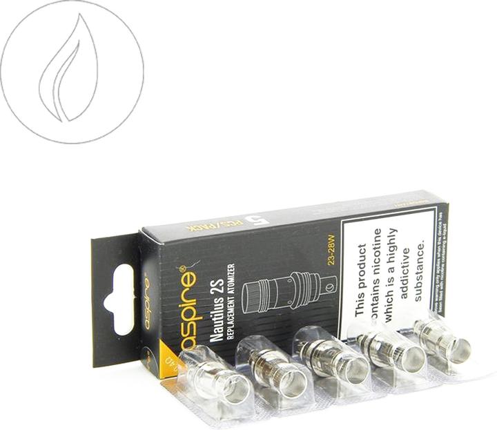 Actual product image Acer Aspire Nautilus 2S 0.4ohm Aspire 23-28W (5 x)