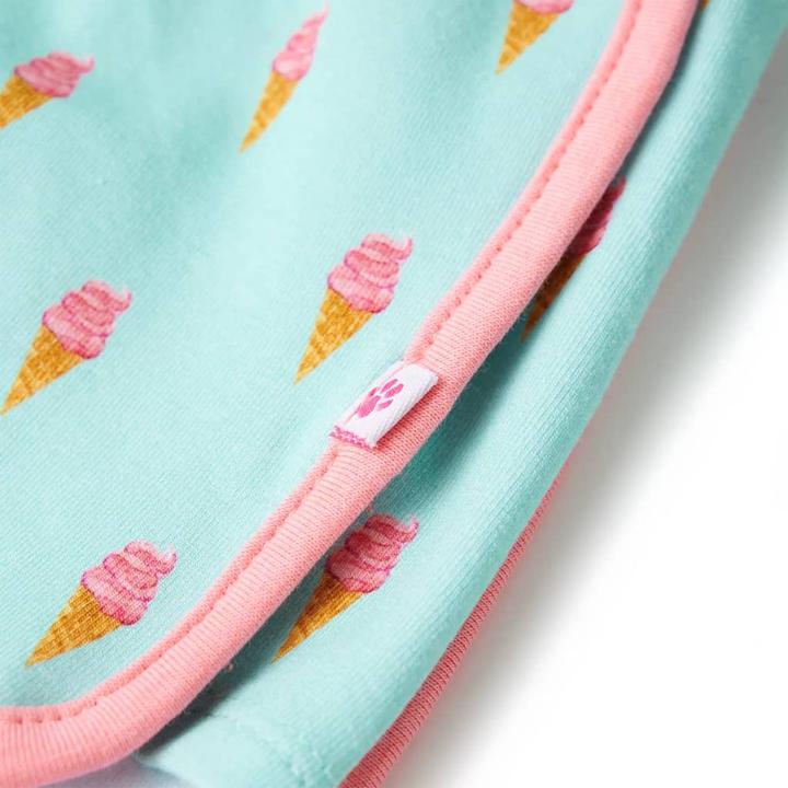 Actual product image VidaXL Children's shorts with drawstring Light mint green 104.Material (104)