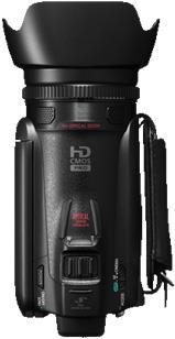 Produktbild Canon Legria HF G10, Full-HD Flash, 10x Zoom, 32GB, Schwarz (2.07 Mpx, 10 x)
