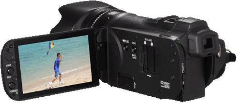 Produktbild Canon Legria HF G10, Full-HD Flash, 10x Zoom, 32GB, Schwarz (2.07 Mpx, 10 x)