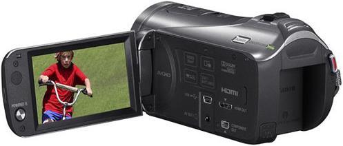 Actual product image Canon Legria HF M406, Full-HD Flash, 10x Zoom, Black (10 x)