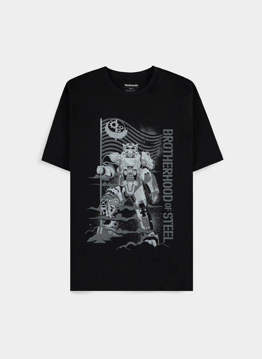 Produktbild Difuzed Fallout - Vault 33 - Steel - Men's Short Sleeved T-shirt - S (S)