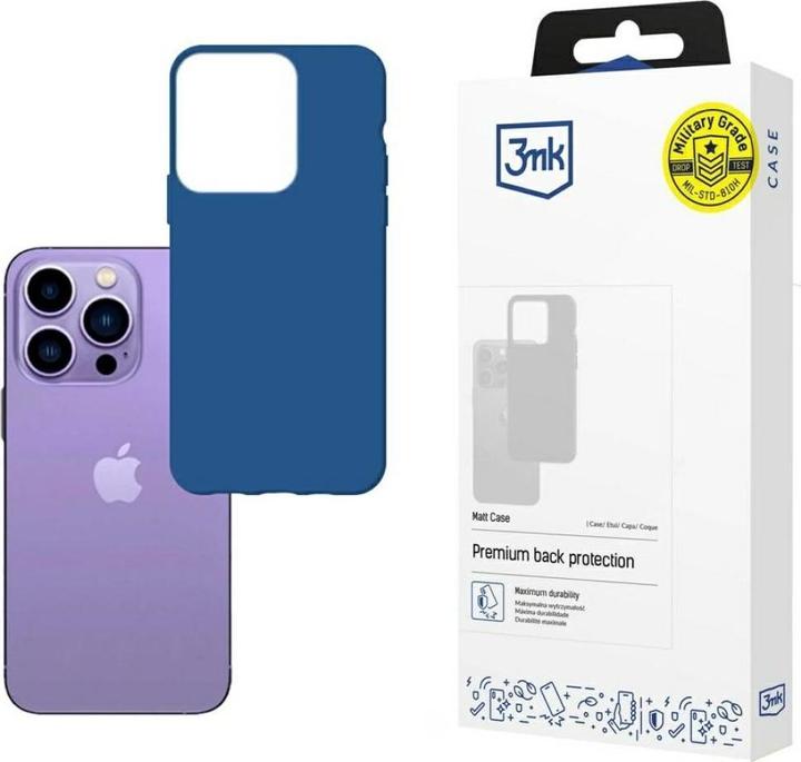 Image du produit 3MK Apple iPhone 14 Pro Max - Matt Case blueberry (Apple iPhone 14 Pro Max)