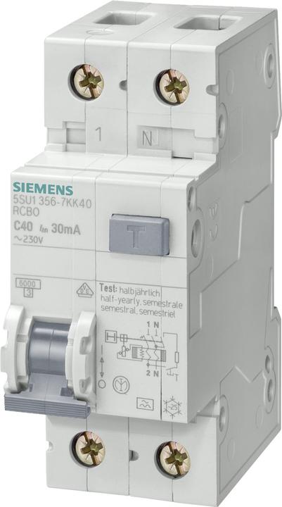 Immagine prodotto Siemens Interruttore di circuito di guasto a terra 1 polo 16 A
