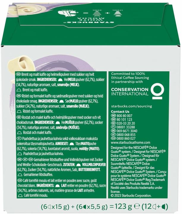 Starbucks Vanilla Macchiato by Nescafé Dolce Gusto (6 x Port.)
