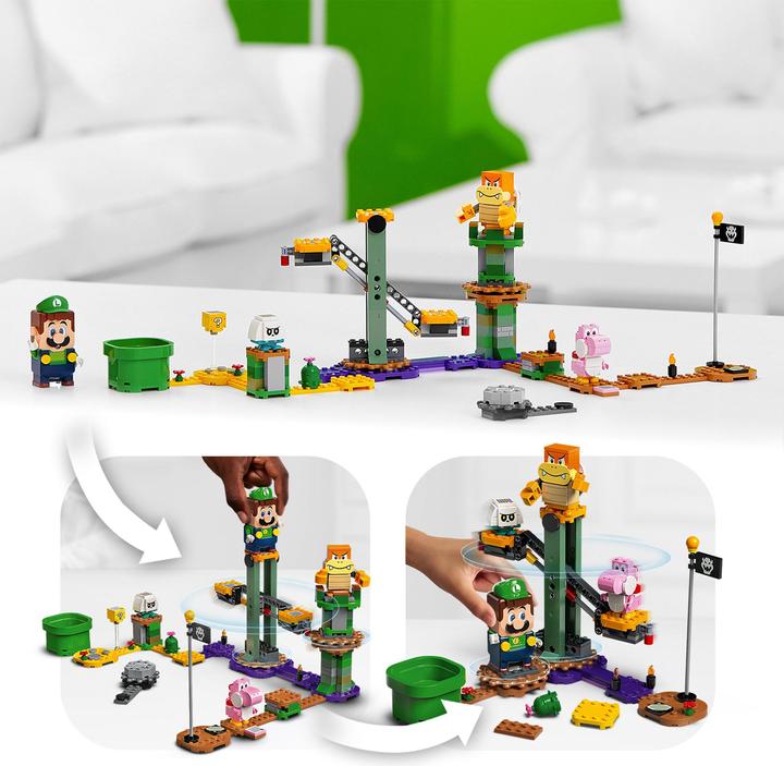 Actual product image LEGO Super Mario 71387 Adventures with Luigi starter set (71387, LEGO Super Mario, LEGO Rare Sets)