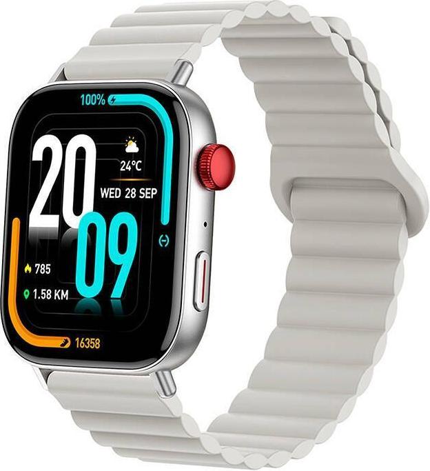 Image du produit Colmi C8 Max smartwatch avec bracelet magnétique (Argent)