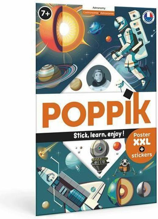 Image du produit Poppik Autocollants Poster éducatif Astronomie
