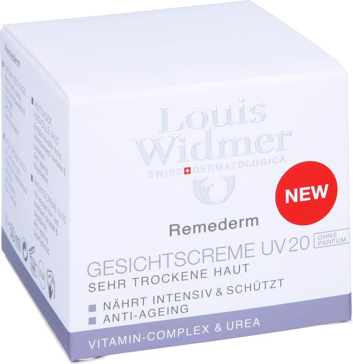 Immagine prodotto Louis Widmer Remederm Face Cream UV senza profumo (50 ml)