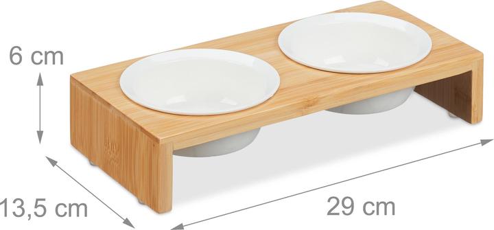 Actual product image Relaxdays Dog food station (0.27 l)