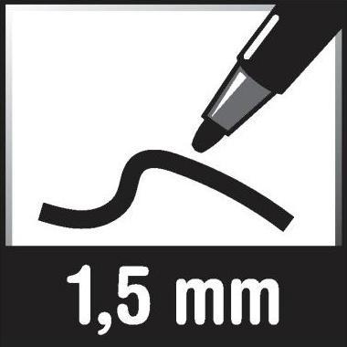 Actual product image Faber-Castell FABER CASTELL Metallic Marker (Copper cobana, 1.50 mm, 1 x)