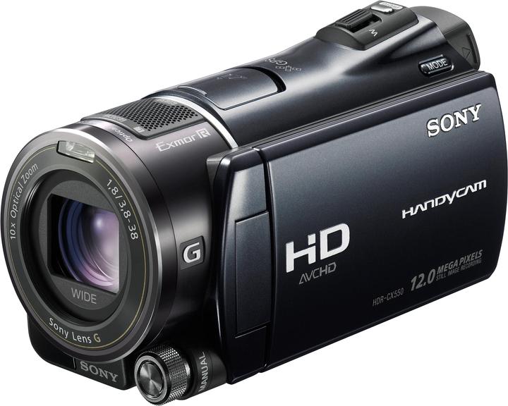 Actual product image Sony HDR-CX550, FullHD Dual Flash Camcorder, 64GB