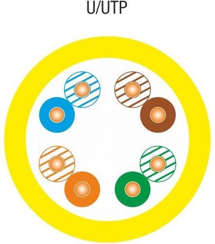 Produktbild Alantec KIU5PVCY305 Netzwerkkabel U/UTP (UTP) (U/UTP, CAT5e, 305 m)
