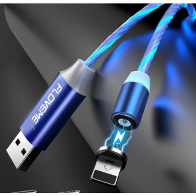 Actual product image Floveme LED Micro USB Charging Cable (1 m, USB 2.0)