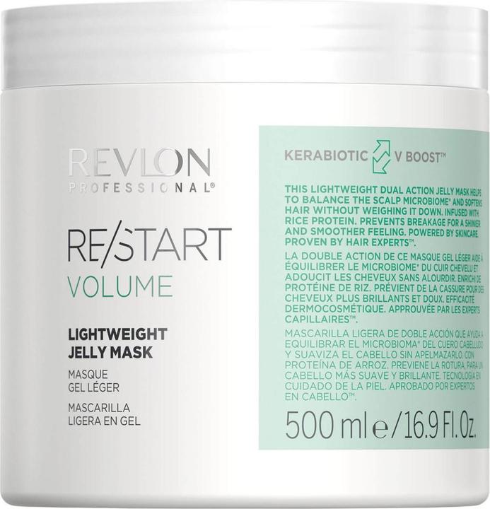 Actual product image Revlon Professional Re/Start Volume Lightweight Jelly Mask - (500 ml)