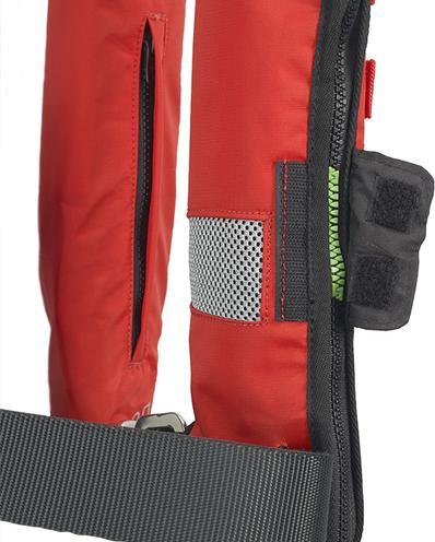 Actual product image Plastimo Pilot290 car lifejacket with safety harness