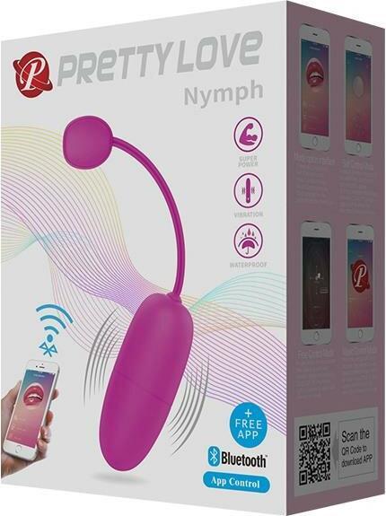 Productafbeelding Pretty Love Nymph Vibrerend Ei met Movil APP