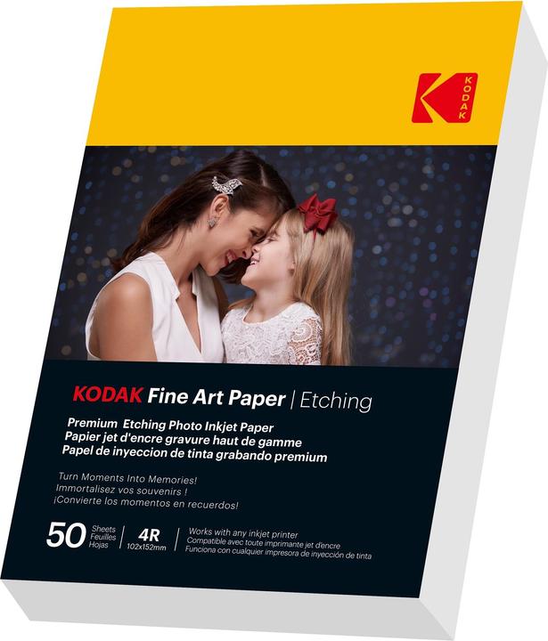 Actual product image Kodak Fine Art Paper -valokuvapaperi (210 g/m², 10 x 15 cm, 50 x)