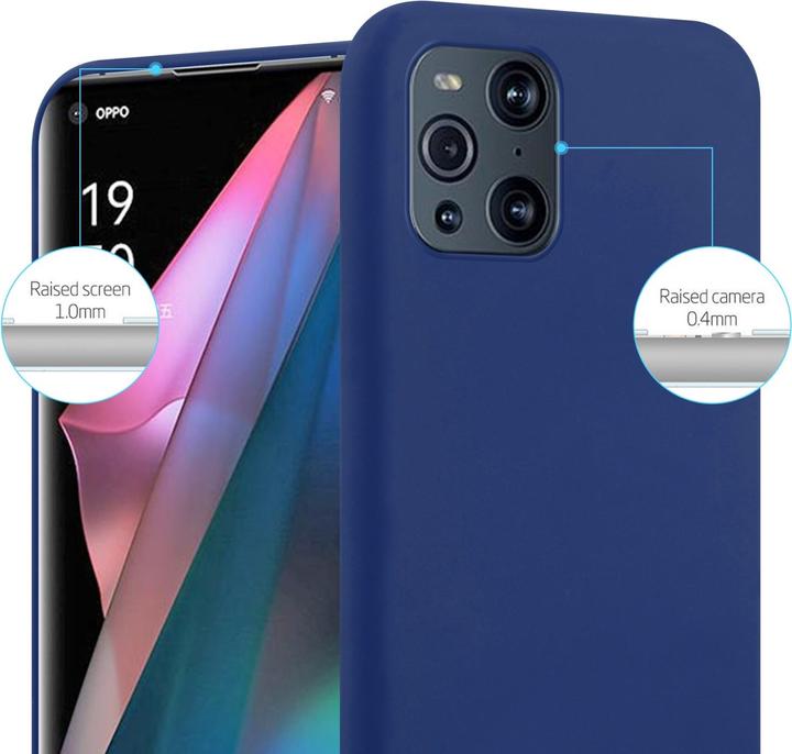 Actual product image Cadorabo TPU Candy shell (Oppo Find X3 Pro)