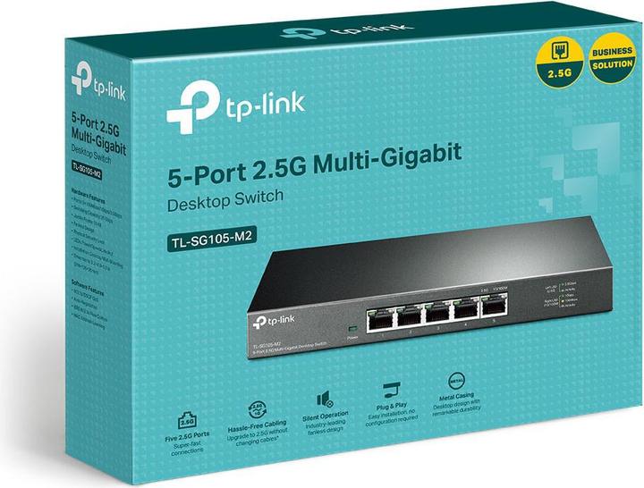 Produktbild TP-Link TL-SG105PP-M2 (5 Ports)