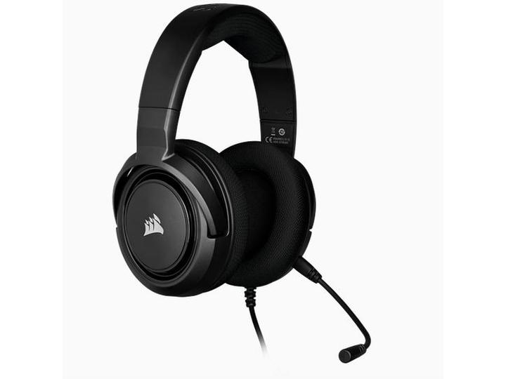 Produktbild Corsair HS35 Carbon Black Stereo-PC (Kabelgebunden)