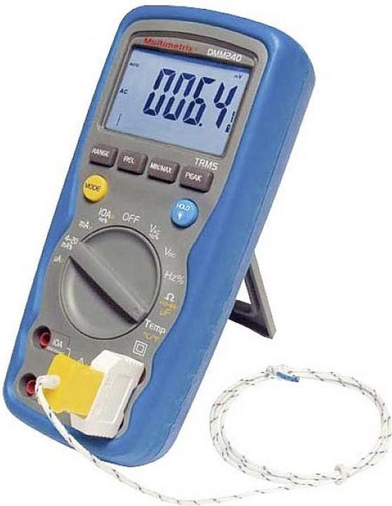 Image du produit Multimetrix Multimètre à main DMM 240 (CAT III 1000V, CAT IV 600V)