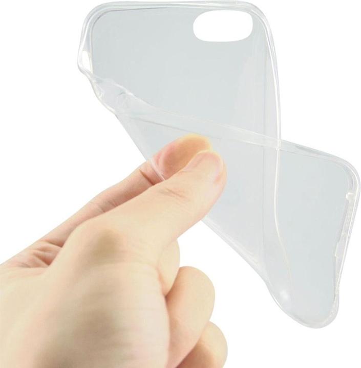 Actual product image König Design Apple iPhone 5 / 5s / SE Case Transparent Silicone Case Clear Mobile Phone Cover (Apple iPhone 5)