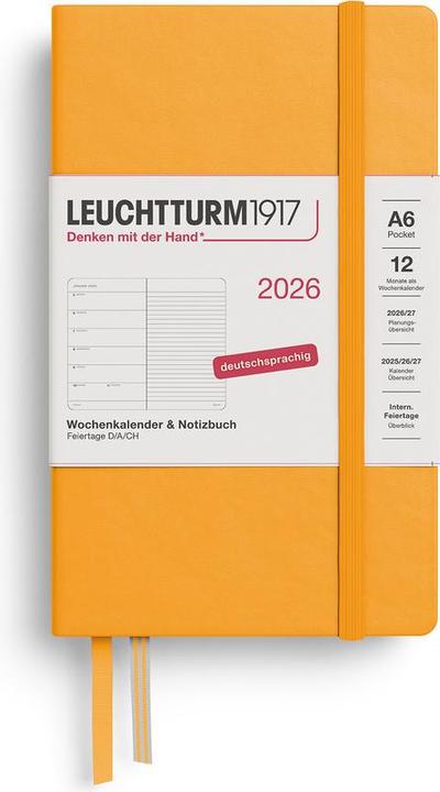 Produktbild Leuchtturm1917 Leuchtturm 1w/S Pocket Hc Ris.Sun (A6, Deutsch)