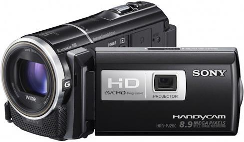 Sony HDR-PJ260, FullHD, projector, 30x zoom, 16GB