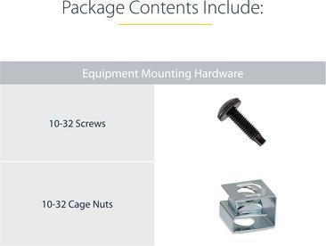 Actual product image StarTech HEAVY DUTY 2-POST RACK - 16U (16 RU, 19 inch rack)