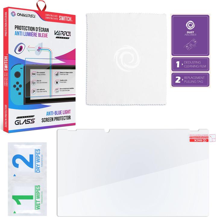 Image du produit Oniverse ONISPAB-SWI Spielkonsolenteil/-zubehör Displayschutz (Switch)