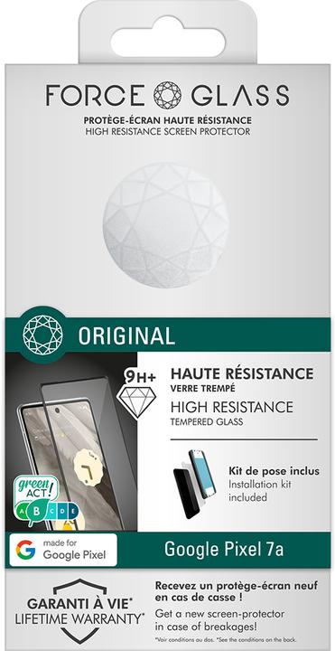 Image du produit Bigben Connected Protection d'écran en verre (1 pièce(s), Google Pixel 7a)