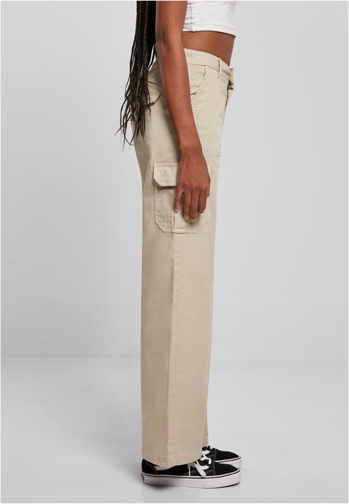 Produktbild Urban Classics Freizeithose Ladies High Waist Straight - 100871 (26)